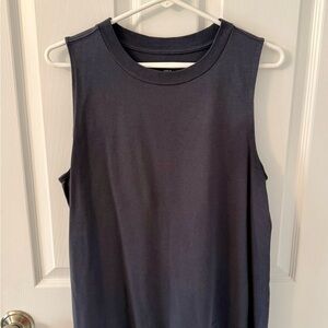 LOFT Dark Blue Muscle Tee